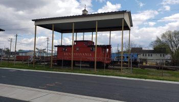 Greater Harrington Historical Society Caboose Pavilion - The Amish Tradesman