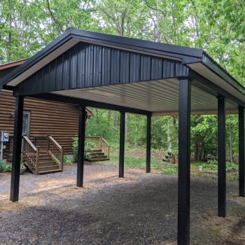 Trifillis Car Port - The Amish Tradesman