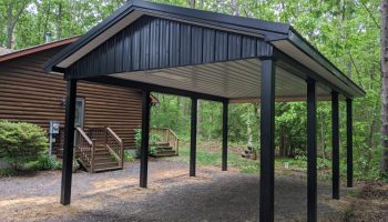 Trifillis Car Port - The Amish Tradesman