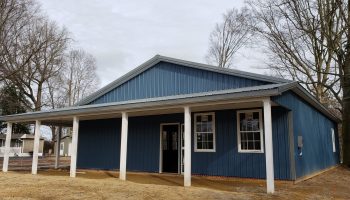 Rodriguez 36x50 with 36x8 Front Lean Porch - The Amish Tradesman